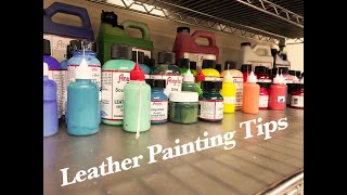 Leather Painting Basics