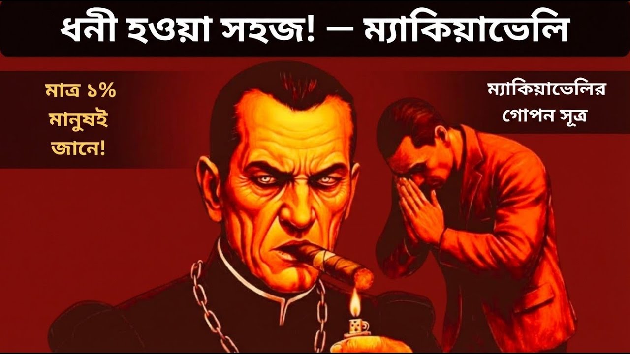 ম্যাকিয়াভেলির ধনী হওয়ার গোপন সূত্র — ধনী হওয়া আসলে সহজ?  Machiavelli's Dark Truth