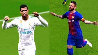 This video is the gameplay of real madrid vs barcelona 23 december
2017