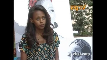 Black and White Art by Young Eritrean Painting Artist Almaz