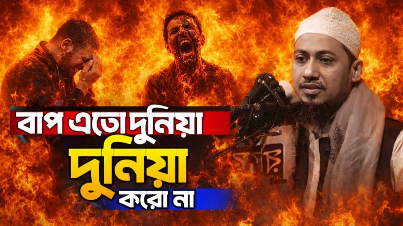 বাপ এতো দুনিয়া দুনিয়া করো না 😭 || একদিন মৃত্যু হবে ||আনিসুর রহমান আশরাফী || বাংলা ওয়াজ