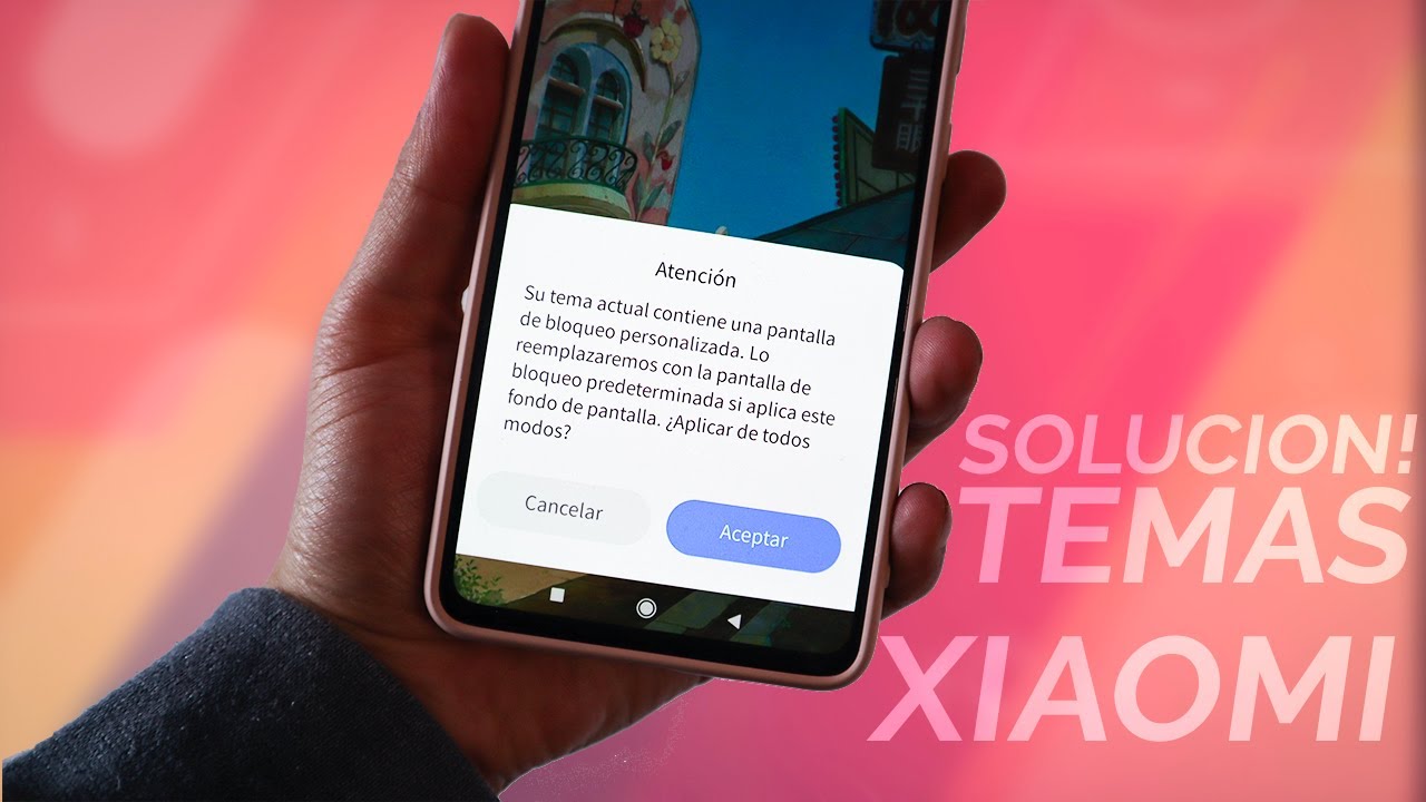 Solución: NO se Puede Cambiar el Fondo de Pantalla de bloqueo a los Temas  de Xiaomi - YouTube