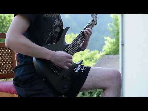 7-струнна електрогітара SOLAR GUITARS A1.7BOP-FF BLACK OPEN PORE MATTE, видео 3