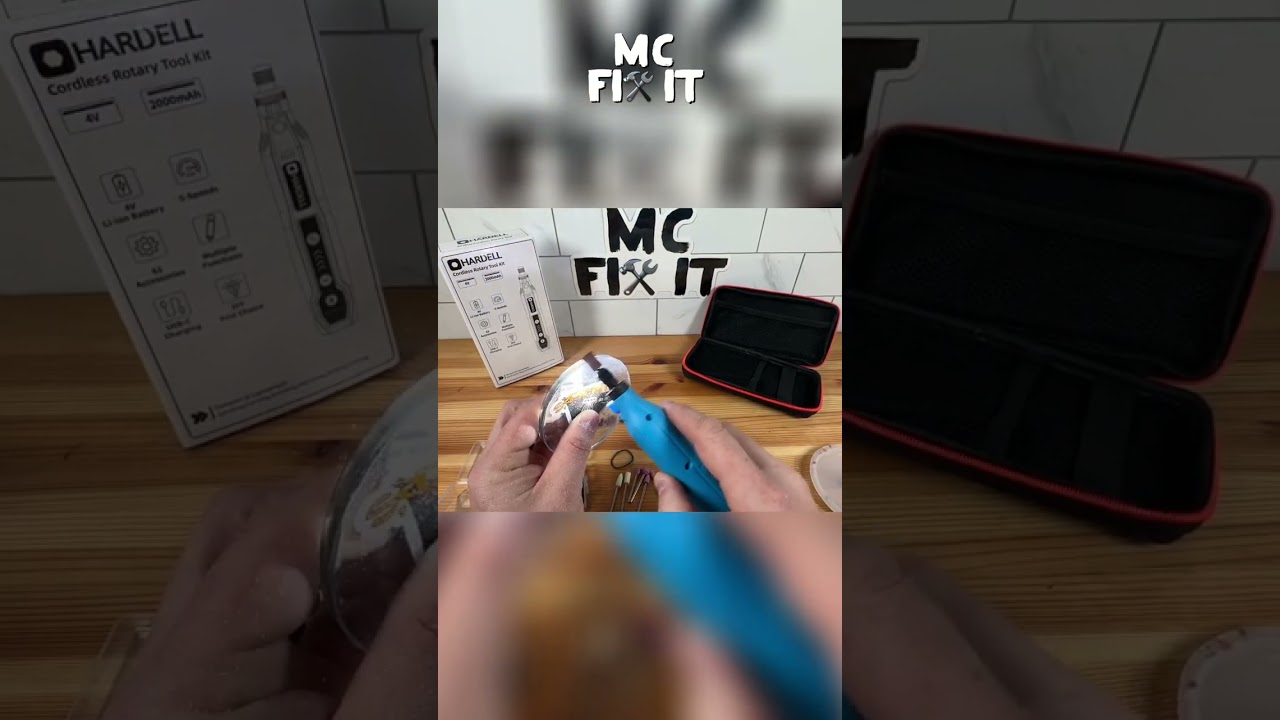 This Cordless Rotary Tool Kit is AMAZING!