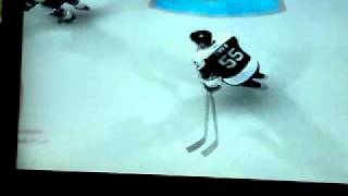 NHL2K8 Shane Obrien destroyes LA Kings