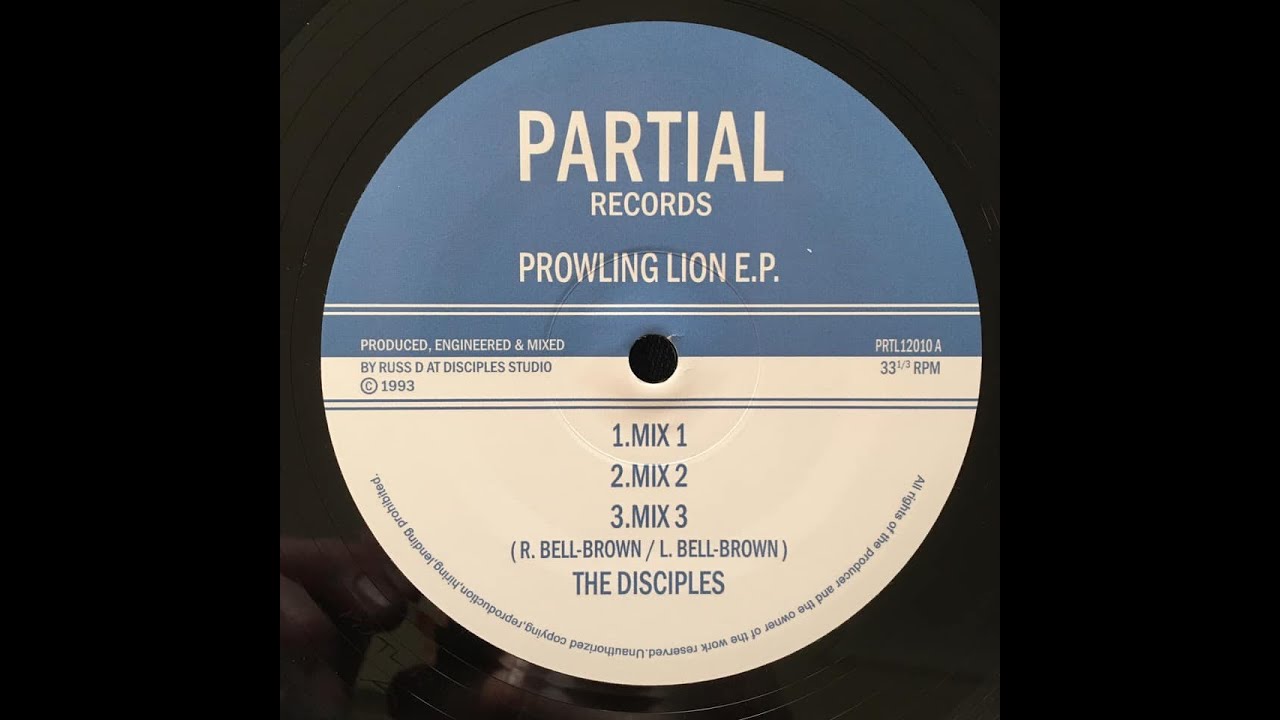 💥🔥💥 PARTIAL RECORDS 12″ VINYL RECORD “PROWLING LION” THIS ITEM WILL BE LAUNCHED ON FRIDAY 2ND APRIL