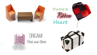 4 Easy Paper folding Craft - Origami ideas #19