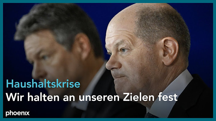 Statements Scholz, Lindner und Habeck