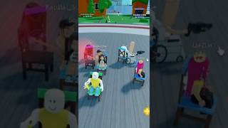 She tried to cheat using a wheelchair 😭 #roblox #gaming