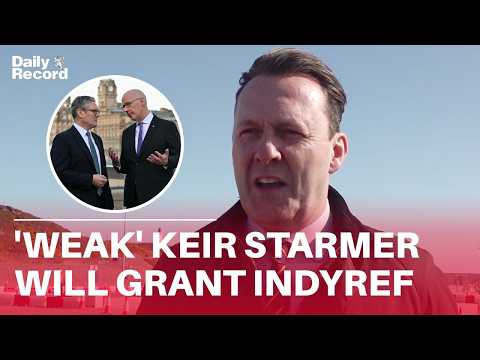 Keir Starmer 'will grant SNP another independence referendum' says Russell Findlay