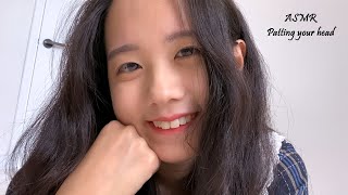 ASMR Patting Your Head | Breathing Sounds, Fluffy Mic Touching | Personal Attention (No Talking)