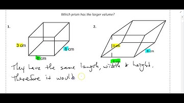 Ch 10 Volume - Prisms & Cylinders video#1