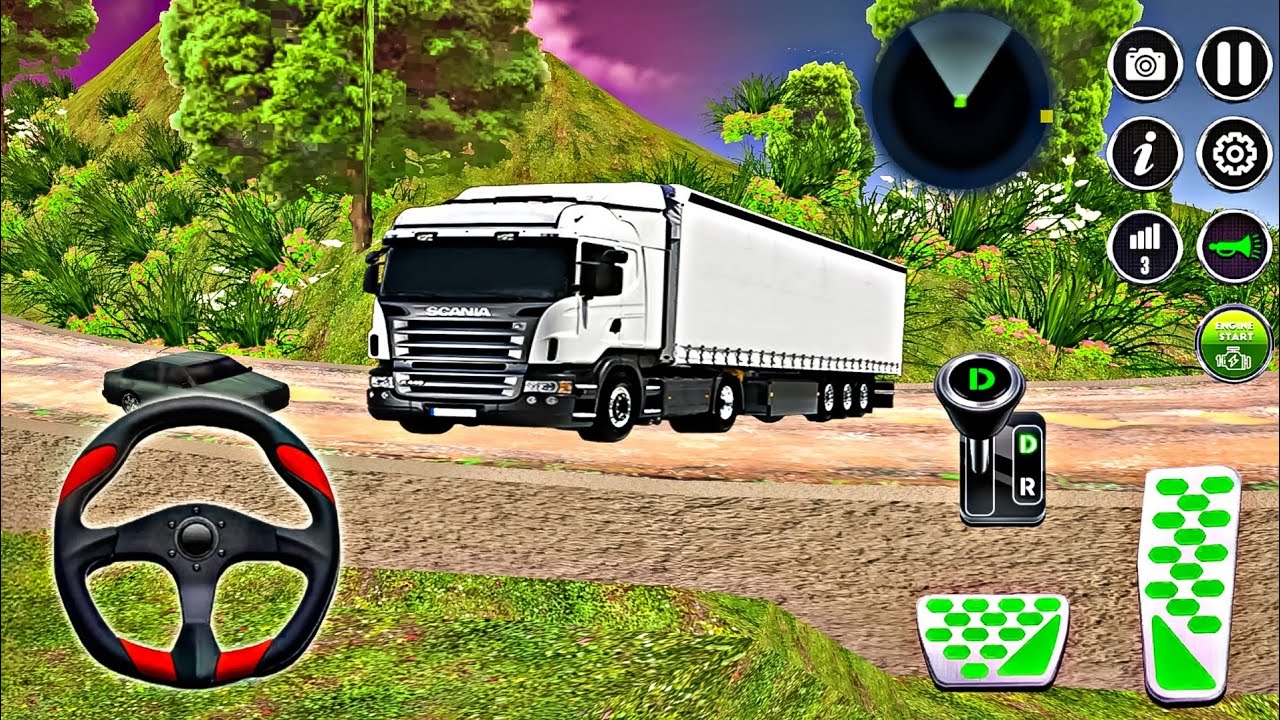 Off-Road Indian Truck Simulator 3D Gameplay- Cargo Truck Simulator- Android Games Offline