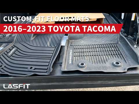 2016-2023 Toyota Tacoma Floor Mats | LASFIT Installation & OEM Comparison