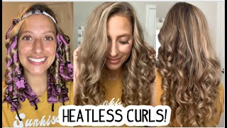TESTING OCTOCURLS HEATLESS CURLS -SHORT, MEDIUM & LONG HAIR screenshot 4