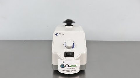 Fisher Scientific Vortex Mixer Video ID 23528