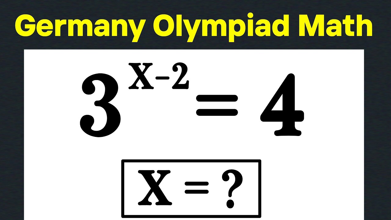Germany Olympiad Algebra Challenge 🇩🇪 | Brain Buster Math — Can You Solve This?