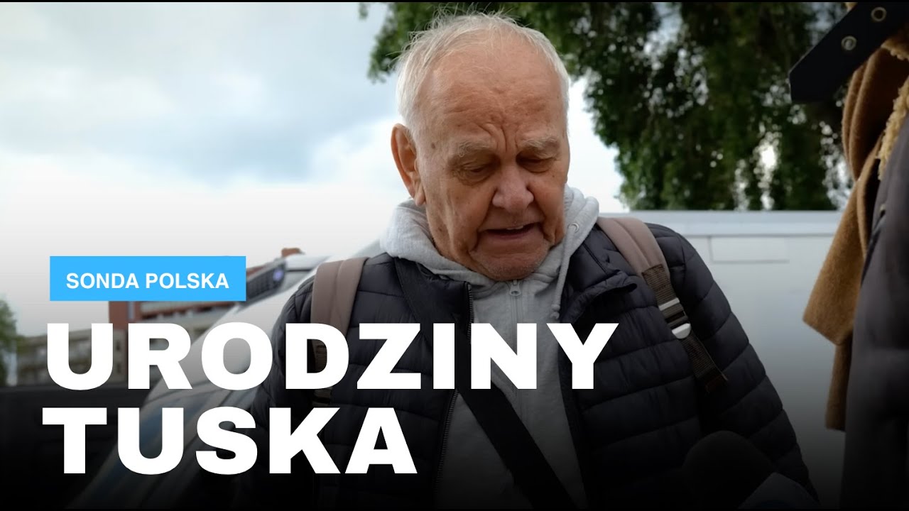 SPYTALIŚMY POLAKÓW O URODZINY TUSKA. ŻYCZENIA MIAŁY SŁODKO GORZKI SMAK...