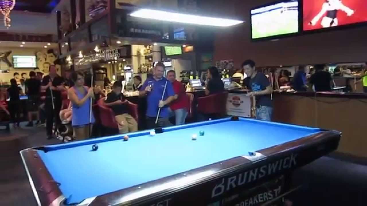 Breakers Sports Bar Saturday Weekly Pool Tournament Bangkok YouTube