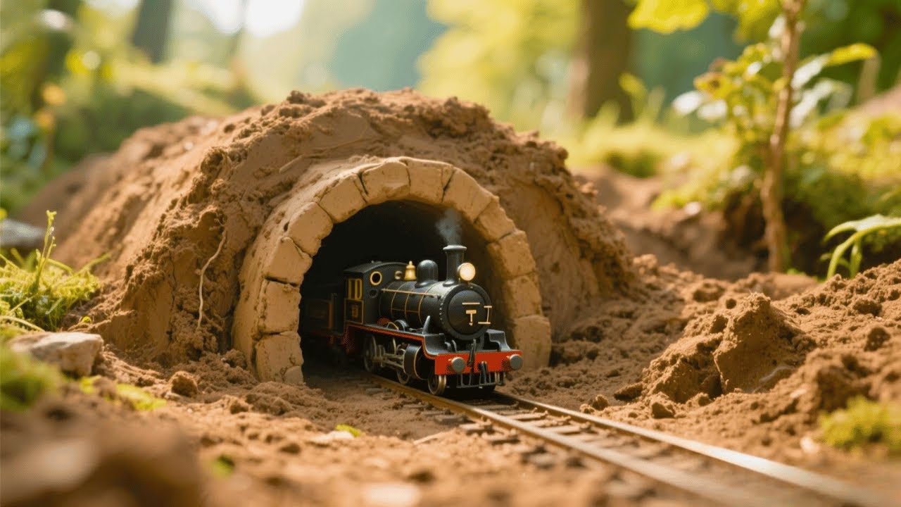 How to Make Realistic Toy Train Bridge Tracks | Unboxing & Assembling Fenfa & Centy Train Set