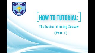Tutorial: Seesaw- Understanding the Basics pt.1