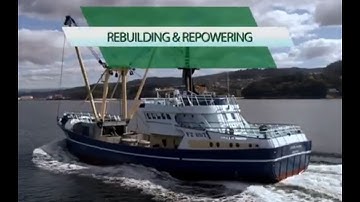 NODOSA SHIPYARD - REBUILDING & REPOWERING. 