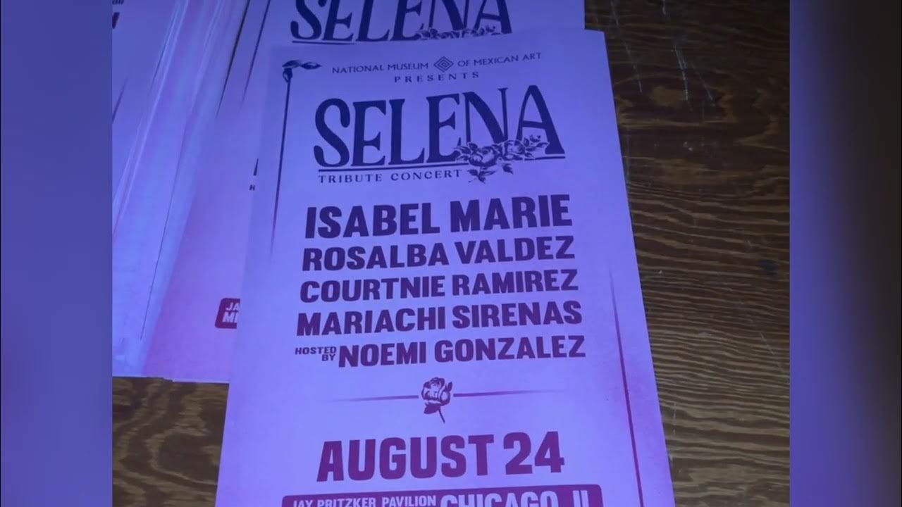 Selena tribute concert “ Millennium Park “ 2023 Chicago selena 