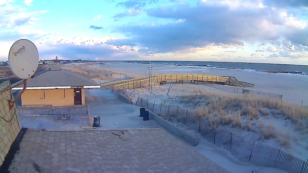 LIShore Point Lookout cam east view January 8, 2020 YouTube