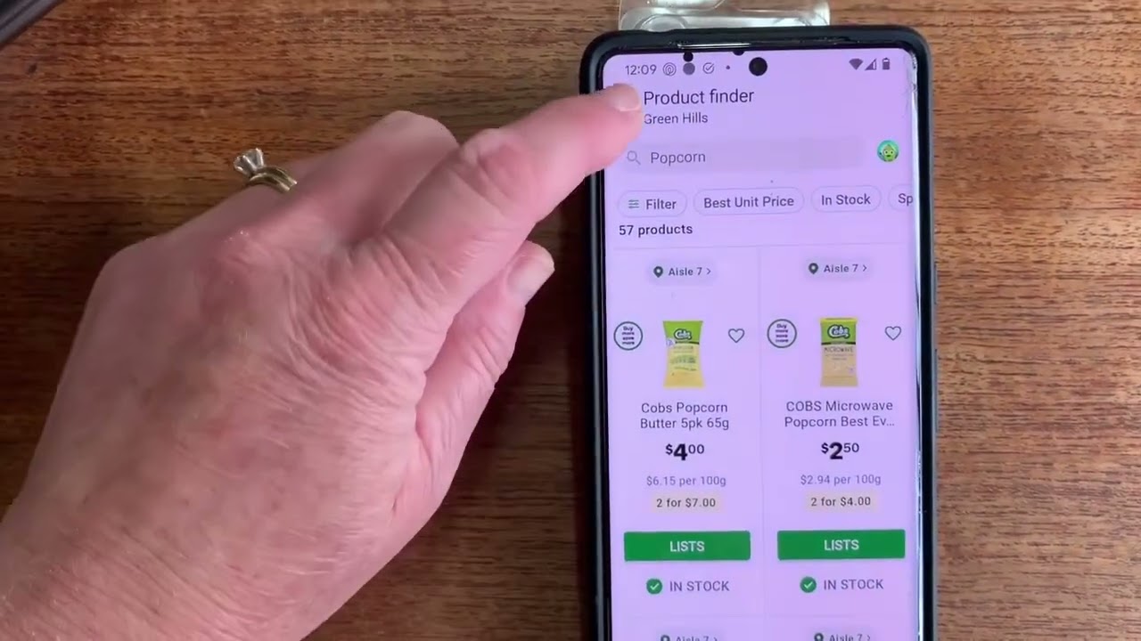 Woolworths Scan and Go Trolley System and Woolworths App