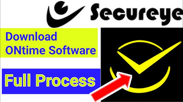 How to Download and Install ONtime Software for Secureye Biometric Device - Step-by-Step Guide