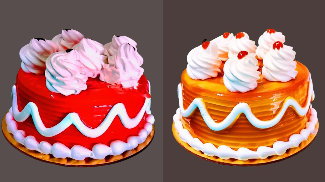 Лучшие идеи для дизайна тортов, простые советы и хитрости по оформлению тортов 😉 👌 || 