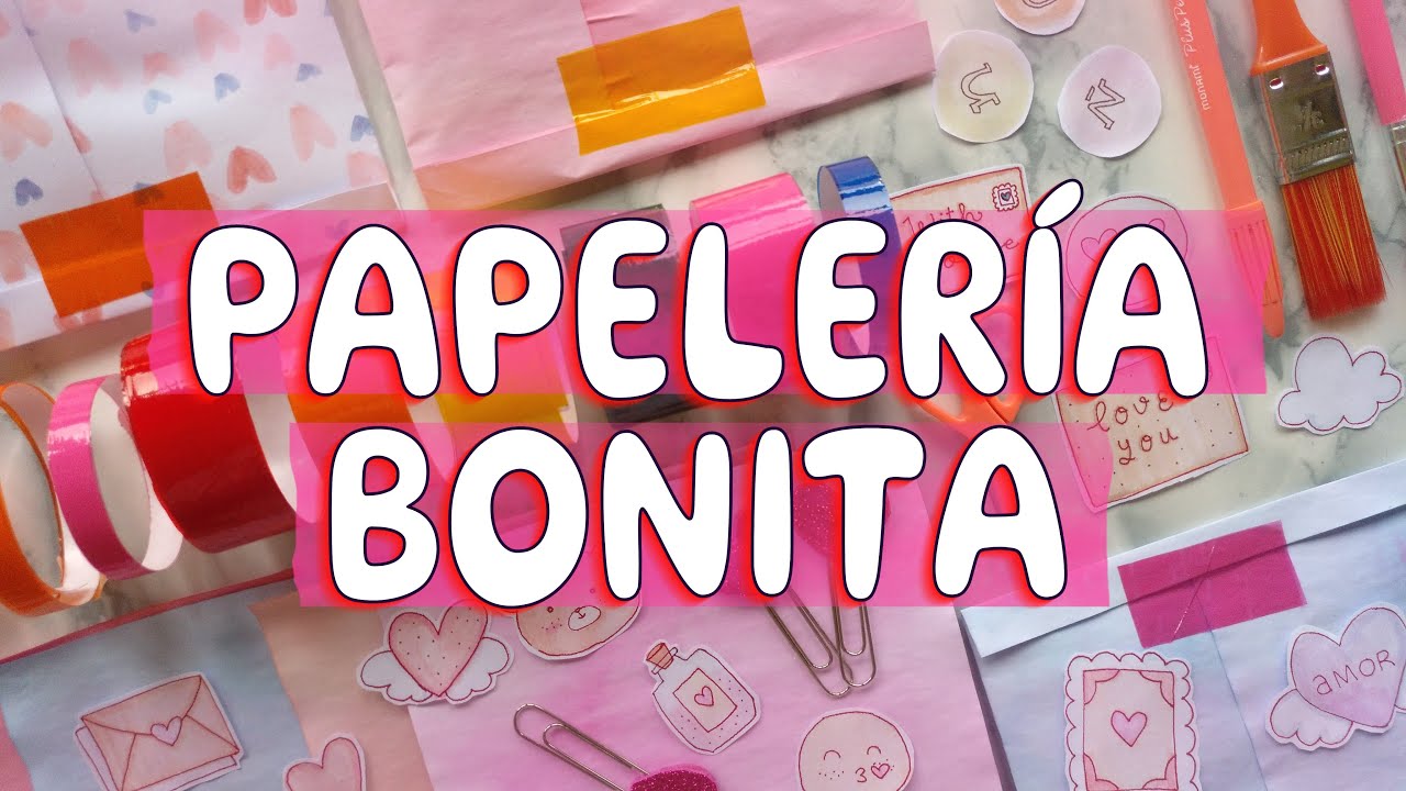KIT de PAPELERÍA CASERA BONITA (12) 🦋 MANUALIDADES CON PAPEL y OTRAS IDEAS  DIY para el 14 DE FEBRERO 