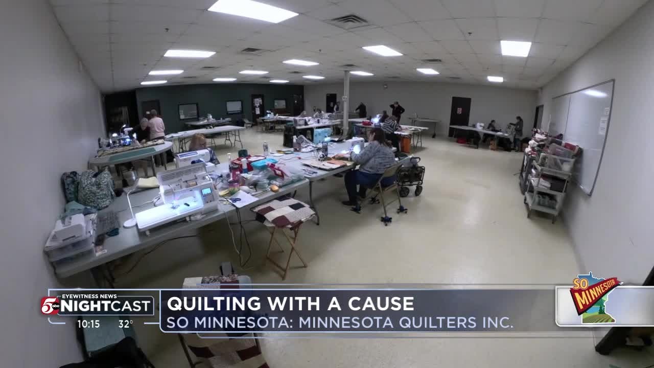 Итак, Миннесота: Шитье для других и окутывание их любовью — Minnesota Quilters, Inc.