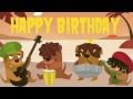 Reggae Birthday Song