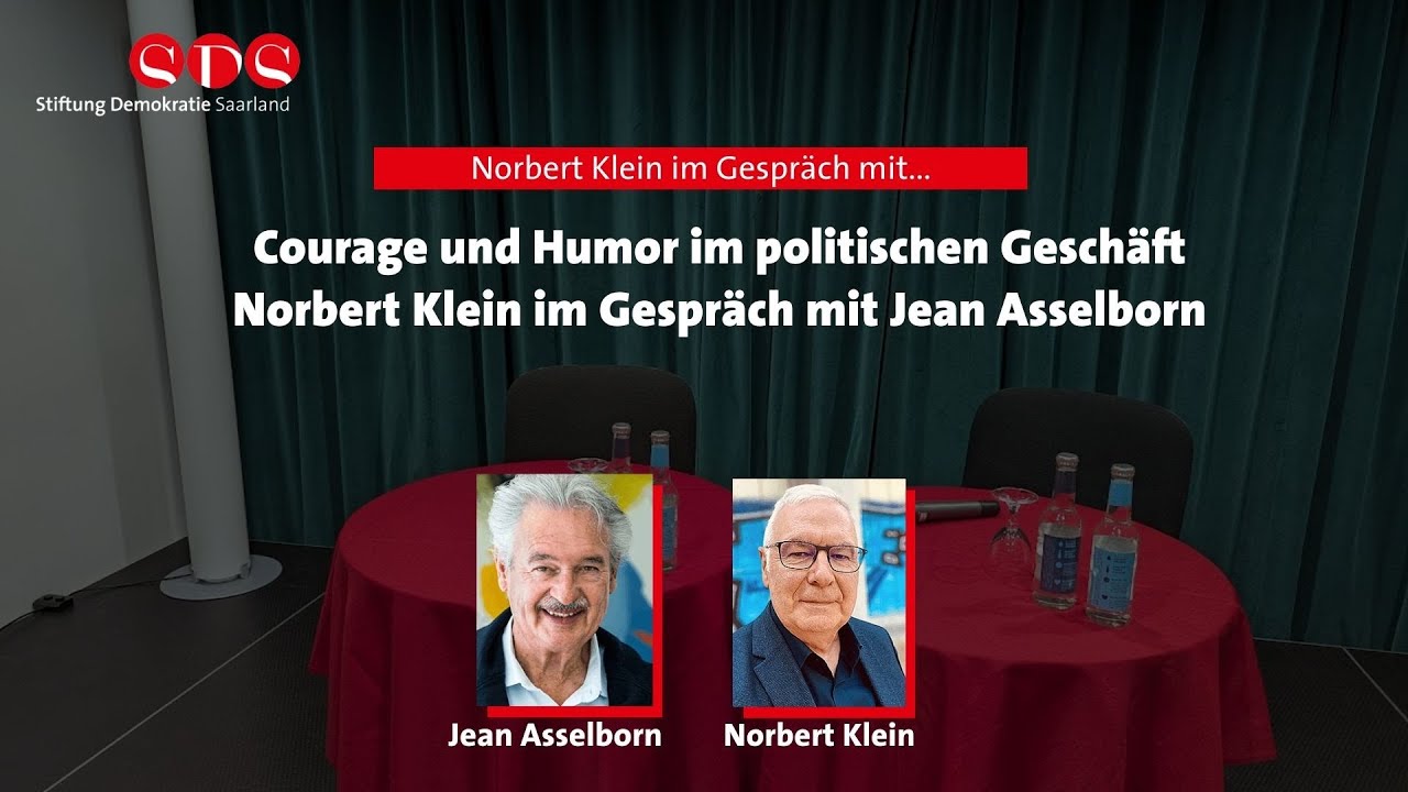 Courage & Humor im politischen Geschäft mit Jean Asselborn, 03. Februar 2026