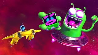 Astrobot gameplay Hamo - ruimte bullebak