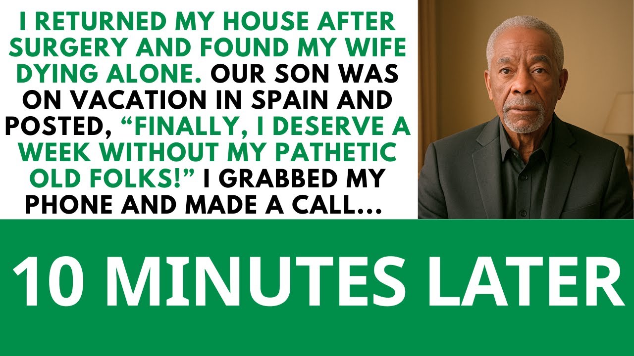 I Returned My House From The Hospital And Found My Wife Without Water Or Food, And Our Son...