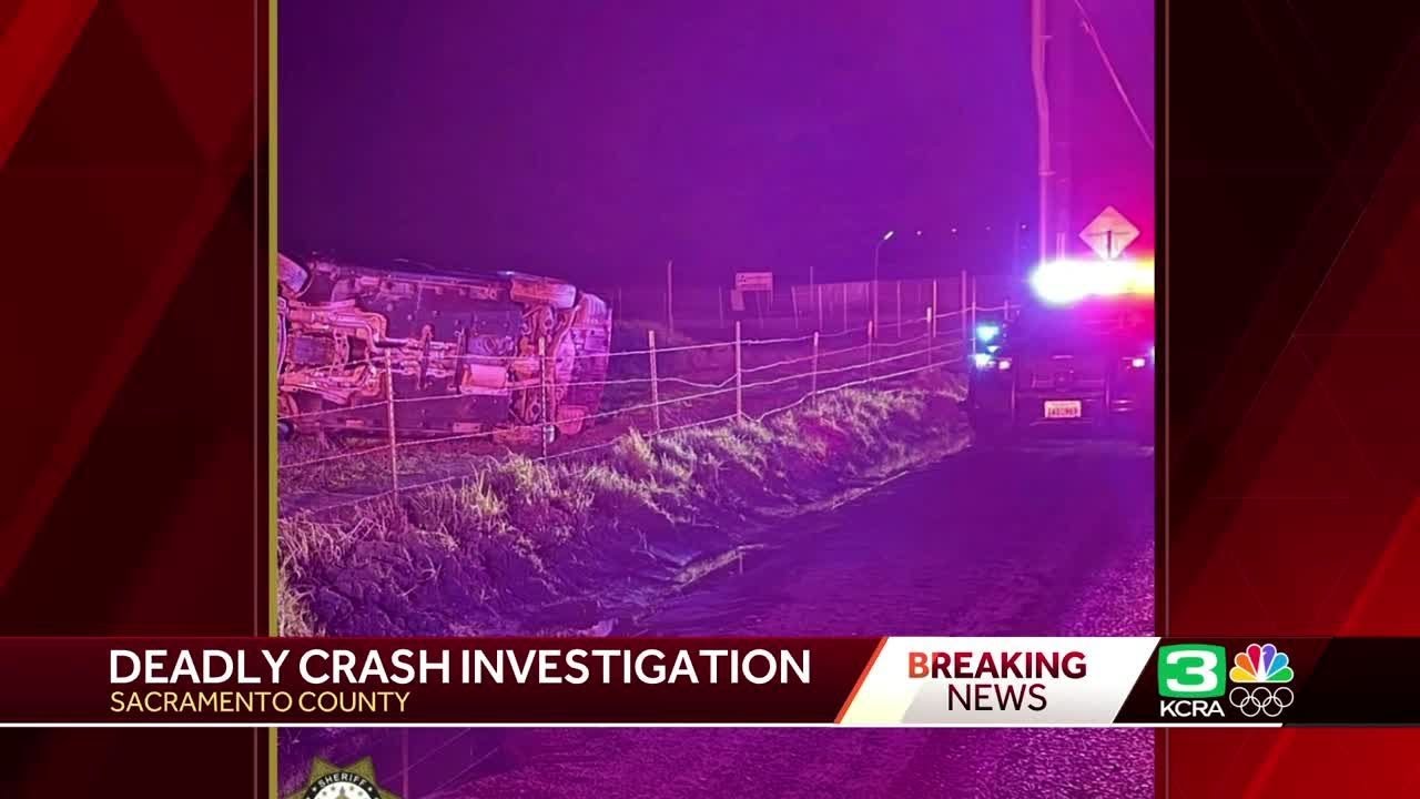 1 killed, 2 hurt in crash in Sacramento County - YouTube
