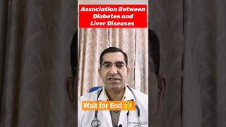 Association Between Diabetes and Liver Diseases #shorts 🤔