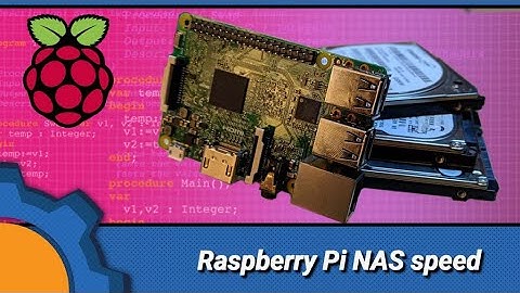 How fast Rasberry Pi NAS drive is?