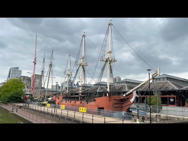 how to get to tobacco dock by train The Pirates of Wapping