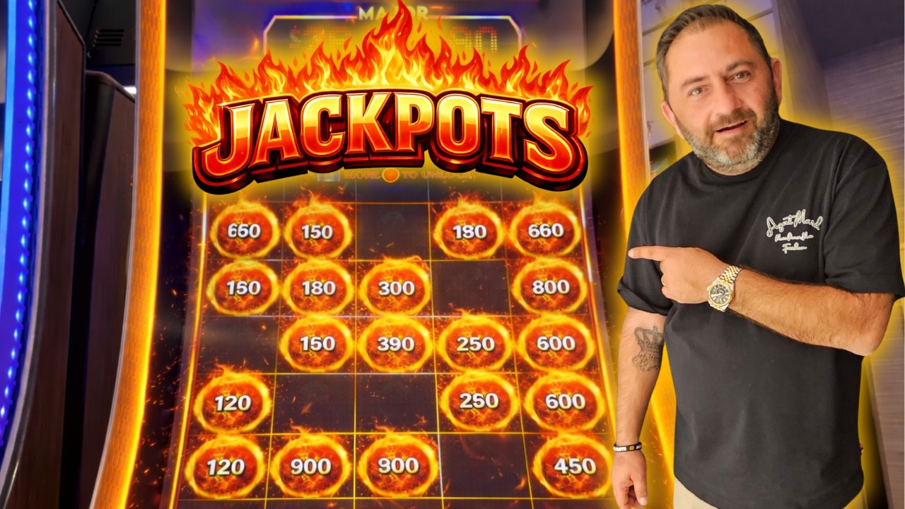 I WASN’T READY FOR THIS… THE MACHINE WENT JACKPOT CRAZY 😱🔥