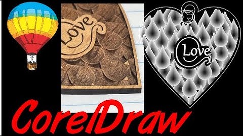 Corel Draw Tips & Tricks 3D Engraving on a Heart Pendent