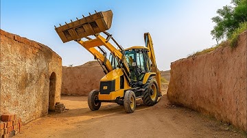 New JCB 3dx Xpert Loading Mud Tractor