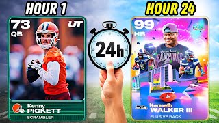 24 Hours To Build The GREATEST Madden Ultimate Team!