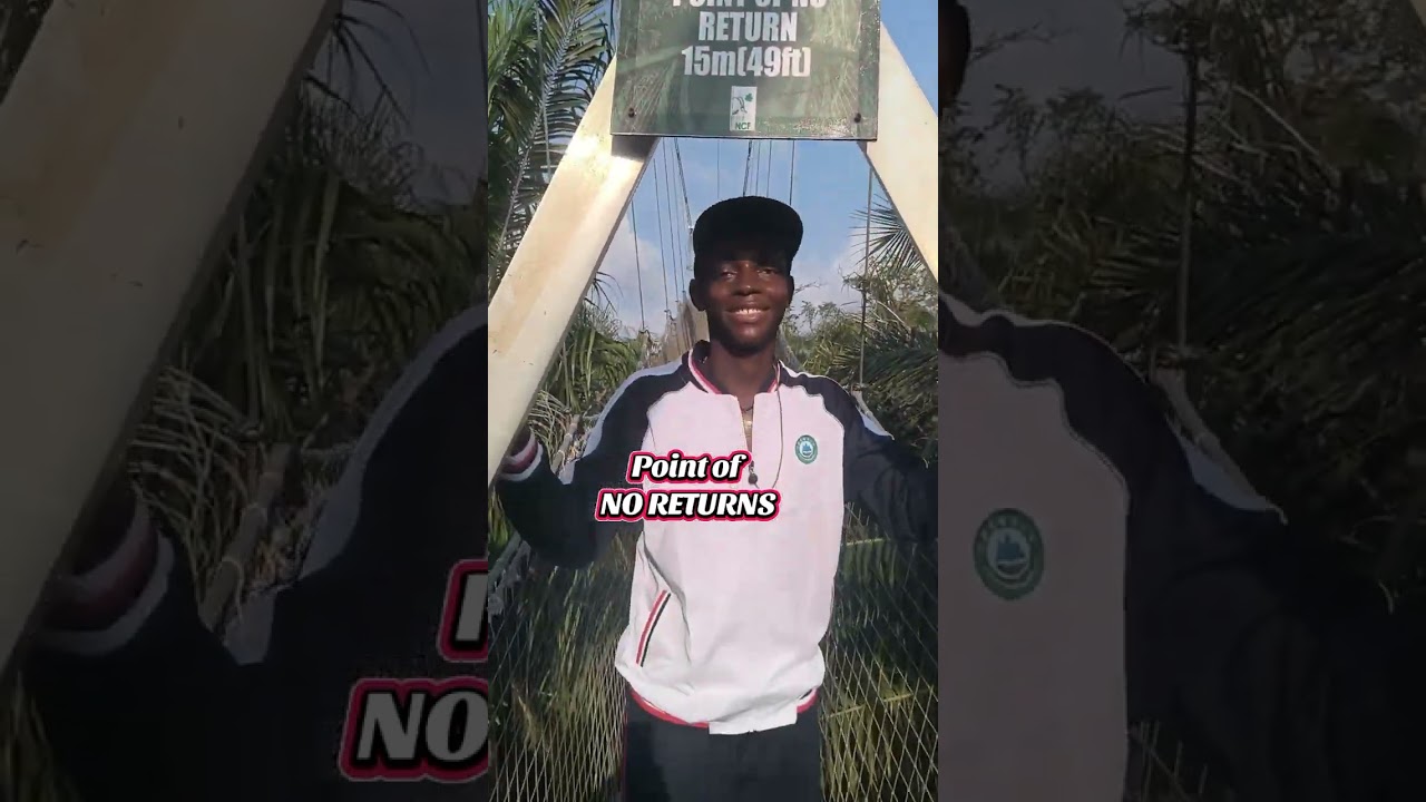 HOW THE POOR VILLAGE BOY TRAVELED TO LEKKI CONSERVATION CENTER AND WAS TOO EXCITED.