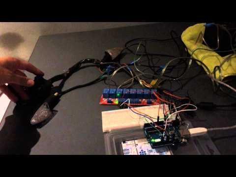 Node.js controlling my motorcycle indicators with the Johnny-Five library