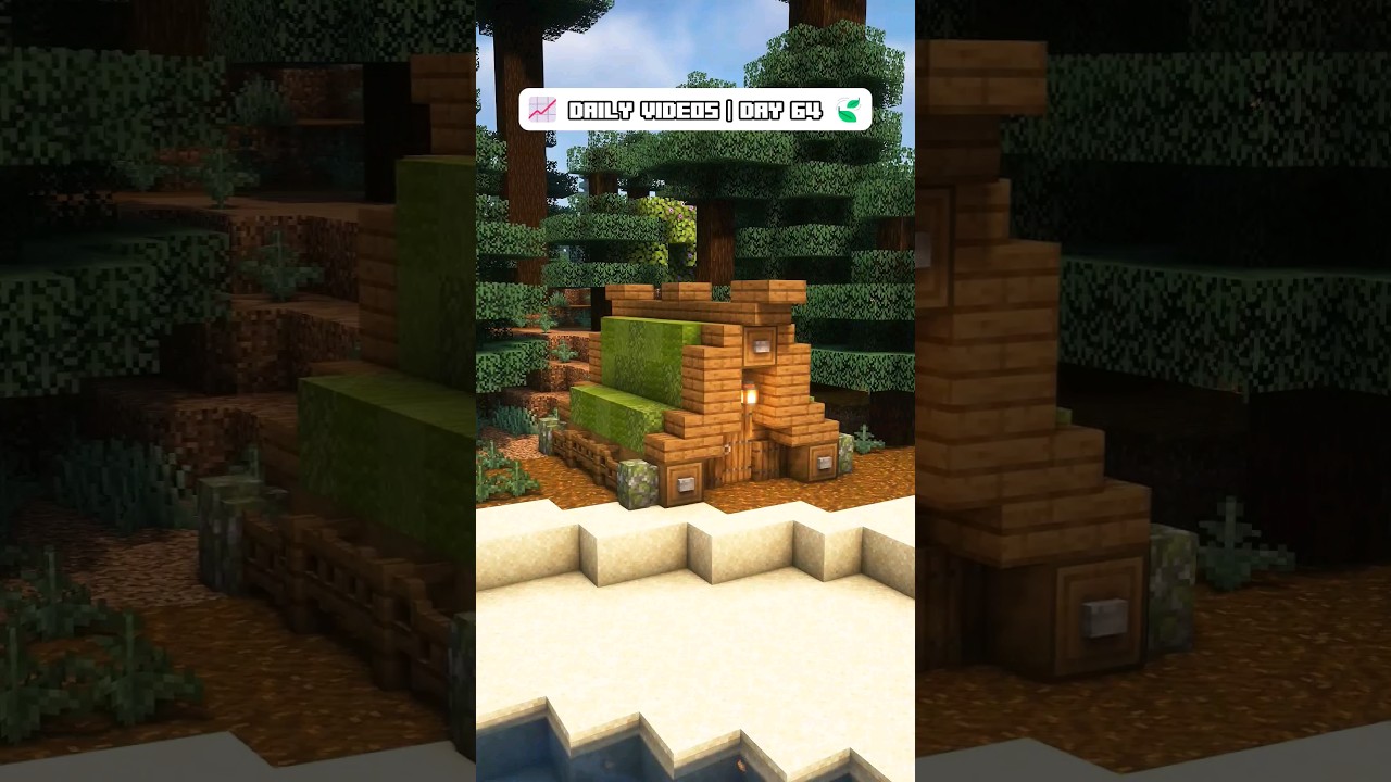 Minecraft Builds, эпизод 76 | Палатка для кемпинга