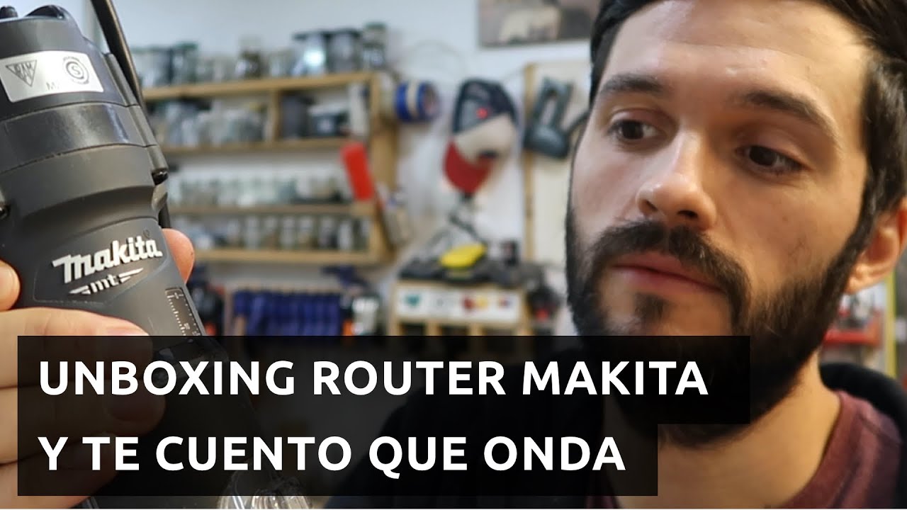 Unboxing, Test y Opinion Fresadora Makita MT M3700G - YouTube