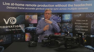 At-Home Production & REMI Remote Field Production over Cellular & The Public Internet Advertisement